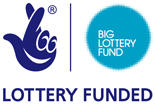 Blue lottery logo